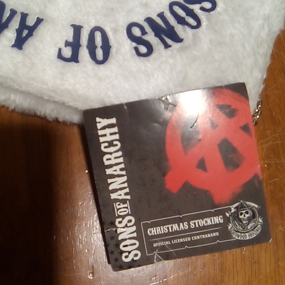 SOA Ltd Edition Kurt Adler Official Christmas Stocking NWT - Picture 10 of 12